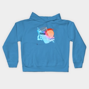 Team Lemonade - ALT Colours - Orange and Blue Kids Hoodie